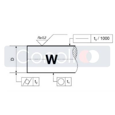 TYČ W13h6L-1290mm