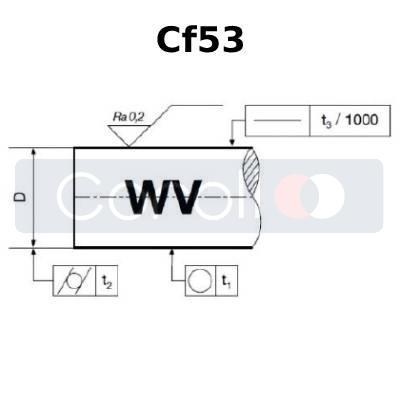 TYČ WV16H7L-110MM CHROM